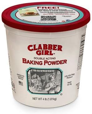 Clabber Girl Double Acting Baking Powder - 4 lbs.