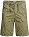 Produktbild JACK & JONES Herren Shorts Jpstelia Jogger Cargo Sap Kurze Hose Cargo Shorts Sommerhose Stretch (as3, Alpha, m, Regular, Regular, Deep Lichen Green, M, Regular Fit)