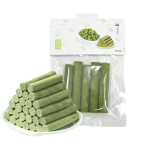 Estigos de gato - Breezer - Stick de gato para la dentición de los gatos en casa | Causta para la depilación de la paca de cabello, aperitivos de gatos secos para la dentición
