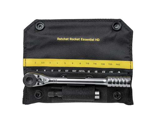 Clé à cliquet compacte Topeak Ratchet Rocket Essential HD en acier haute résistance