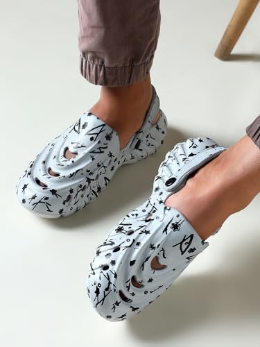 Image of Pampy Angel Combo Pack of 2 Slipper /Flip Flops /Slides /Clogs /Sandals with Adjustable Back Strap for Men (Cl-N11,Y-to-Goat)