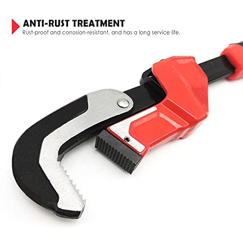 Llave Inglesa for tuberías, Llave de trinquete, Llave Inglesa, Llave Universal de 12 Pulgadas, Ajustable, Resistente, reparación del hogar for Fontanero, Herramientas manuales, Llaves