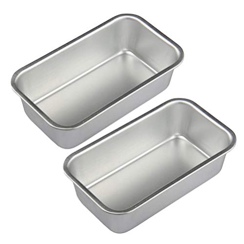 Cabilock Baking Trays 2 Pack Bread Pans Cake Non-Stick Oven Trays Easy to Clean