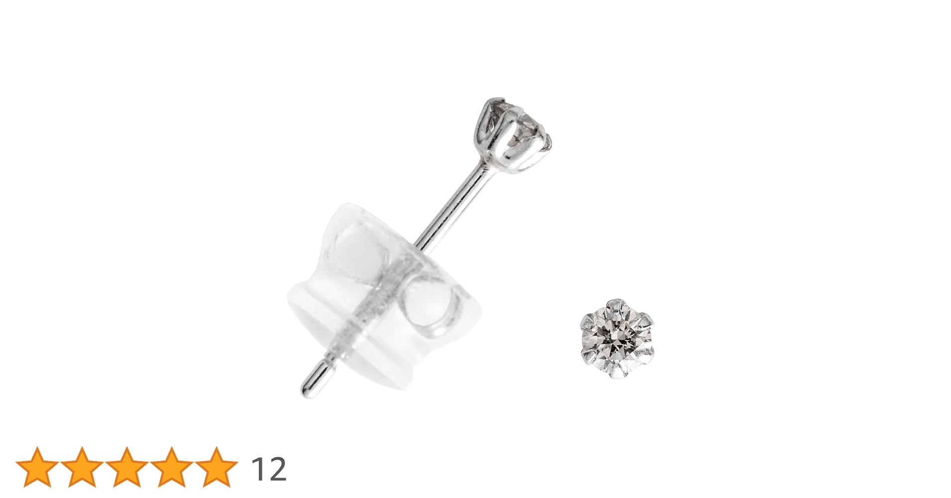 お安く出品！PT900ダイヤ0.1/0.1きらりんピアス Amazon.co.jp: [Sophias & D.] プラチナ 天然 ダイヤモンド