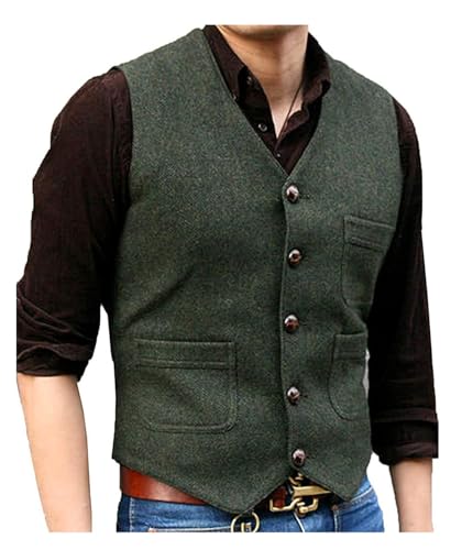 Vest occidentale per gli uomini Cowboy Vest