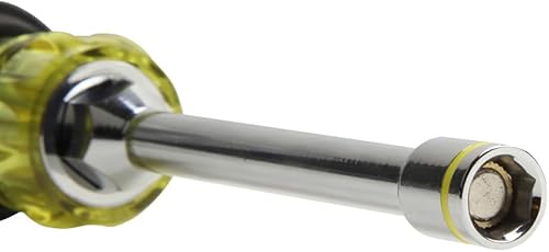 Miniatura 7 de Llave de tuerca 2 en 1 Klein Tools 65064, cabezal hexagonal, 14 pulgada y 515 pulgada