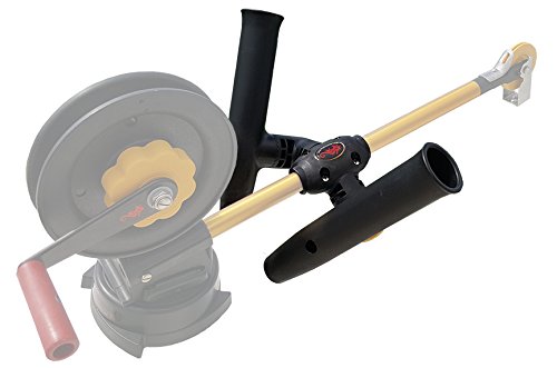 Seahorse Adjustable Dual clamp-on Rod holder Fits Penn and Cannon Downrigger Booms