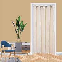 Amazon｜CFGZC のれん おしゃれ 幅100 暖簾 110*130cm 間仕切り 無地