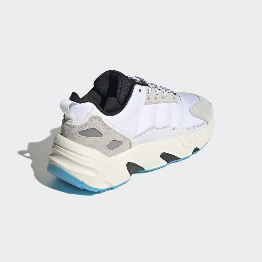 adidas Mens Zx 22 Boost Lace Up Sneakers Shoes Casual - White