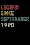 Photo Gallery legend since september 1990 notebook / journal: 30th birthday gift for women & men blank lined notebook - unique birthday present ideas for 30 years ... - 110 pages with a size of 6x9 inches Photo Gallery legend since september 1990 notebook / journal: 30th birthday gift for women & men blank lined notebook - unique birthday present ideas for 30 years ... - 110 pages with a size of 6x9 inches