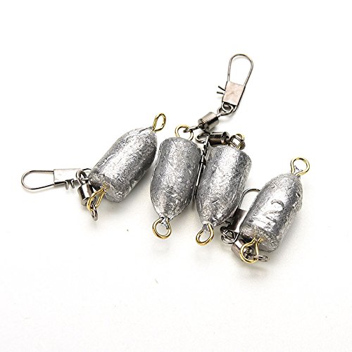 1 X Drilled Fishing Lead Weights Sinkers Leader Sea Fishing Lead Mould
