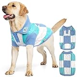 To A Turn Dog Sweater, Half Chest Lapel Design Pullover Sweaters for Dogs,Lapel Sweaters, Pet Knitted Clothes,Pet Clothing Suitable for All Type of Dogs(Blue Group L)