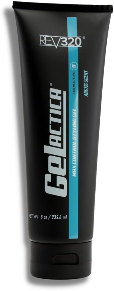 Edge Control Hair Gel - Bold Hold Natural Hair Product - Styling Gel - Strong Hold (8oz)