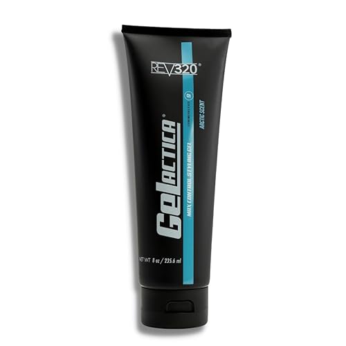 Miniatura 2 de Rev320 Gel para el cabello para hombres, sin alcohol, gel de peinado de fuerte sujeción, extractos naturales para una sujeción y brillo duraderos,