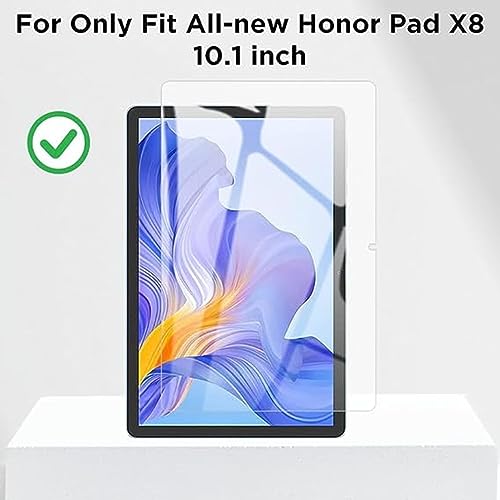 Image of Tempered Glass Screen Protector Compatible With Honor Pad X8 10.1 Inch Smartphone (2023)(Transparent) (Pack Of 1)