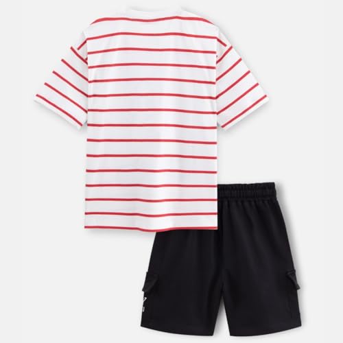 Image of Nap Chief Kids Cotton Mickey & Friends Printed Co ord Sets for Boys & Girls, T Shirt and Shorts for Casual Wear
