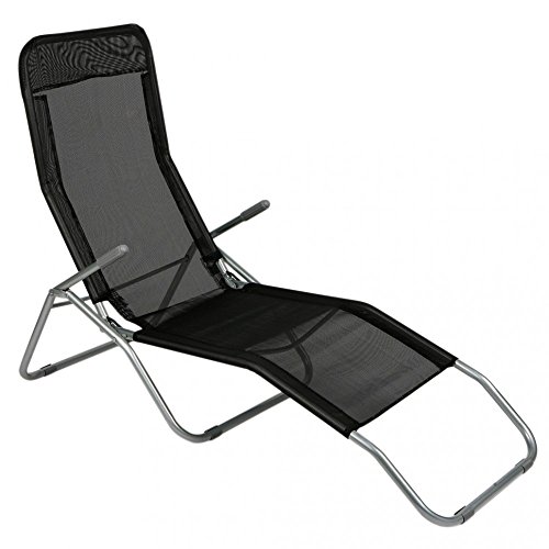 LINDER EXCLUSIV Siesta Liege Sonnenliege Gartenliege Campingliege...