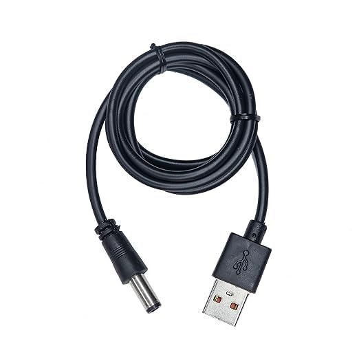 Image of SP Electron Pack of 2 5A AC Power Supply USB Cable Charger 5.5mm Male Plug Pin for Rechargeable Accessories