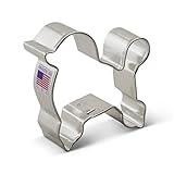 Ann Clark Poodle Cookie Cutter - 3 Inches - Tin Plated Steel