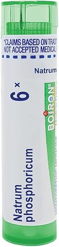 Boiron Natrum Phosphoricum 6X para acidez estomacal con indigestión ácida, 80 pellets disponible en Yaxa Colombia
