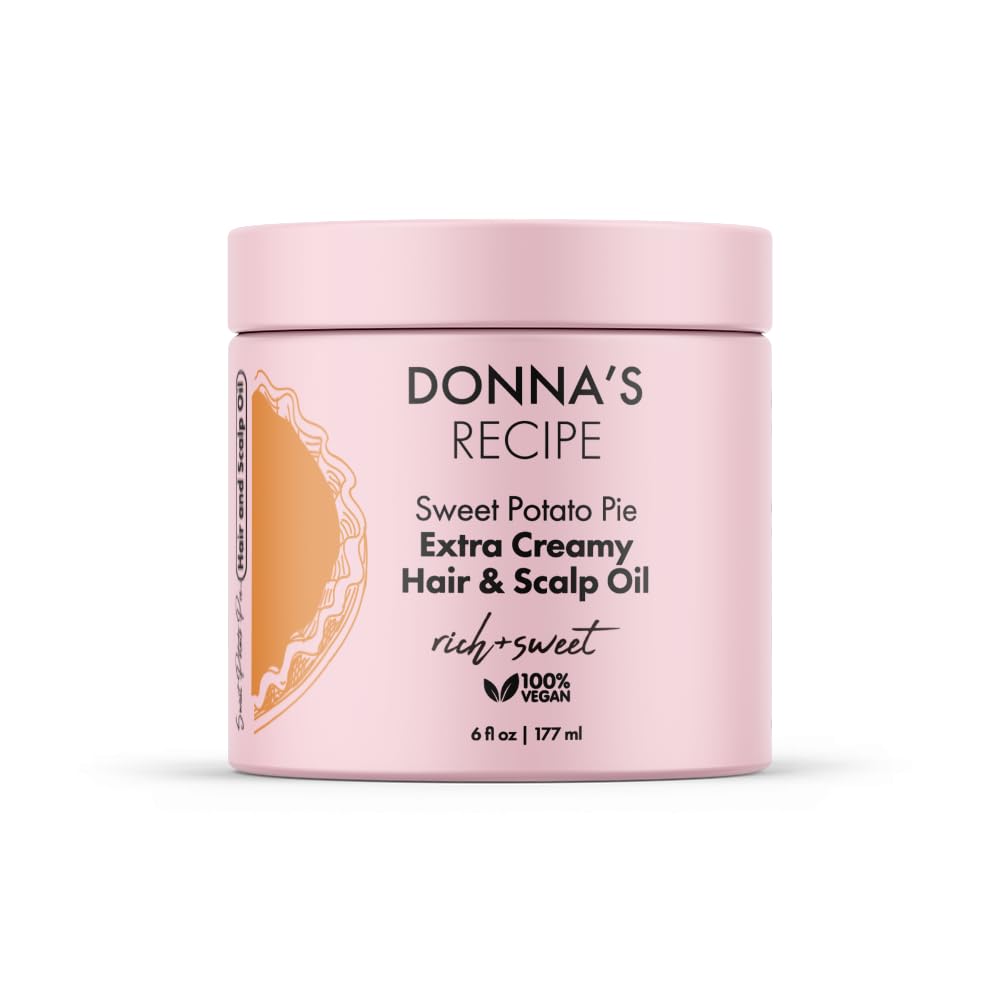 Donna's Recipe by Tabitha Brown Hair & Scalp Oil (LOC System) Sweet Potato Pie Extra Creamy