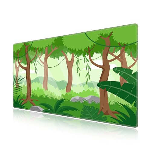 Tapis de bureau XXL LL-COEUR pour transformer votre espace de travail