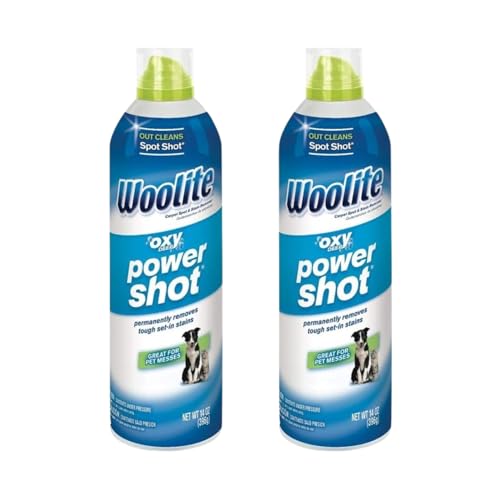 Woolite Oxy Deep Power Shot Fresh Scent Carpet Cleaner 14 oz. Liquid, Pack of 2