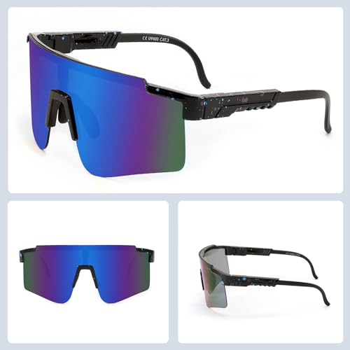 Lunettes de soleil cyclisme enfants 8 a 16 ans 80s
