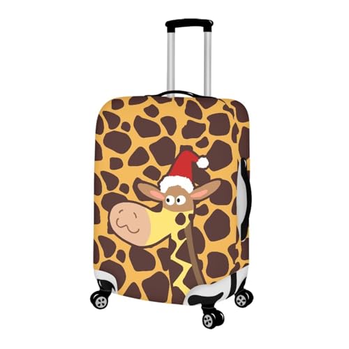 Suitcase Cover Protectors 18-21 Inch Luggage Cover for Wheeled Suitcase Luggage Covers for Suitcase Cover Set Pretty Giraffe Print - Main Image