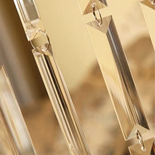 Caratteristica: ideale per lampadari, decorazione di nozze, sostituzione di cristallo del lampadario, accessori fatti a mano/decorazione, decorazione della stanza e della finestra, ecc