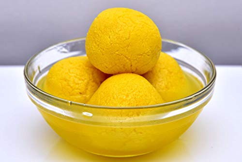 Image of YUVRAJ Sweets Raj Bhog (kesar) combo pack (1 KG X 2)