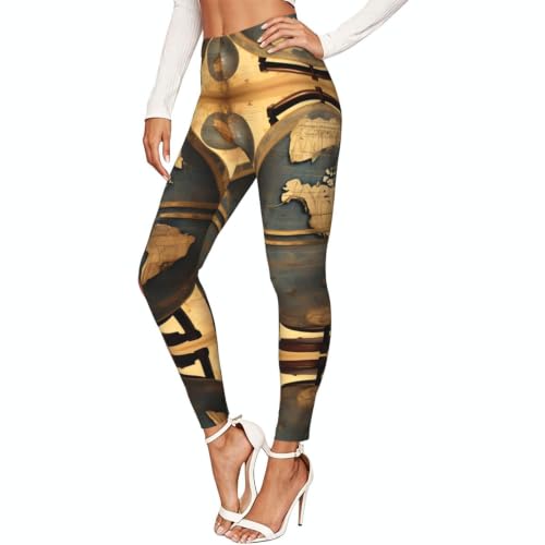 Leggings de compresión suave para mujer Ancient World, perfectos para tu día a día y entrenamientos