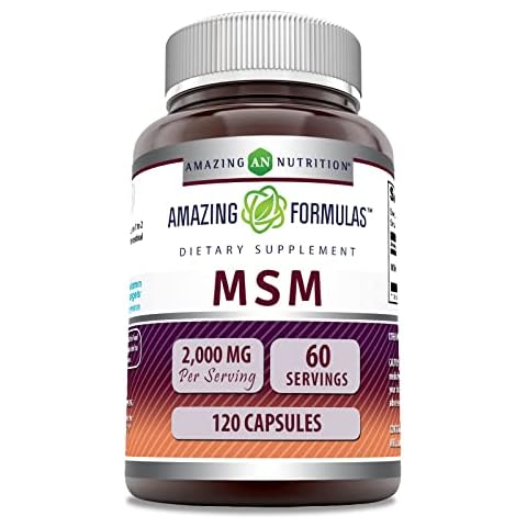 Amazing Formulas MSM Supplement Cover