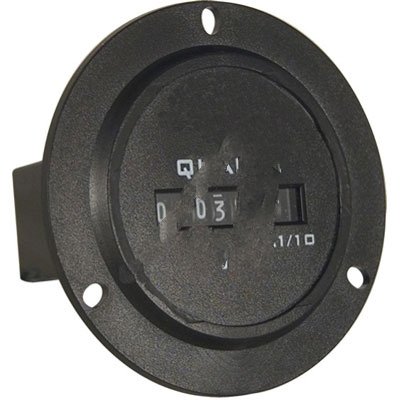 722-0004 1/4IN (6.4MM) Spade TERMINALS., 3.6MM 6-Digit Analog, 90-264 VAC Input, Round 3-Hole Mount