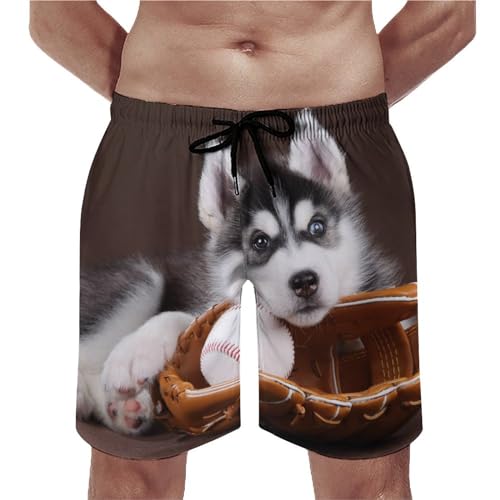 Maillot de bain séchage rapide husky avec poches et cordon