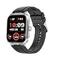 LAOYABB Smartwatch Uomo Donna, 2.01" Intelligente Orologio con Contapassi/Cardiofrequenzimetro/Sonno, Sportivo Fitness Tracker con Effettua o Risposta Chiamate, IP68 Smart Watch per Android iOS