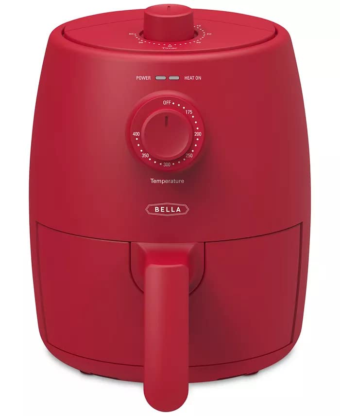 BELLA2-Qt. Air Fryer Red