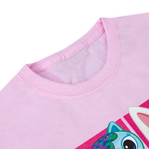 DreamWorks Girls Gabby's Dollhouse T-Shirt Kids Dolls Short Sleeve Tee3