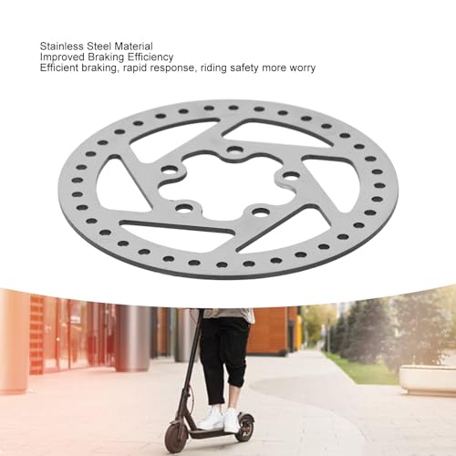 Dpofirs 110mm Electric Scooter Disc Brake Rotor with 5 Hole Fit for GOTRAX Electric Scooter, 110mm Disc Brake Rotor Replacement for GXL V2