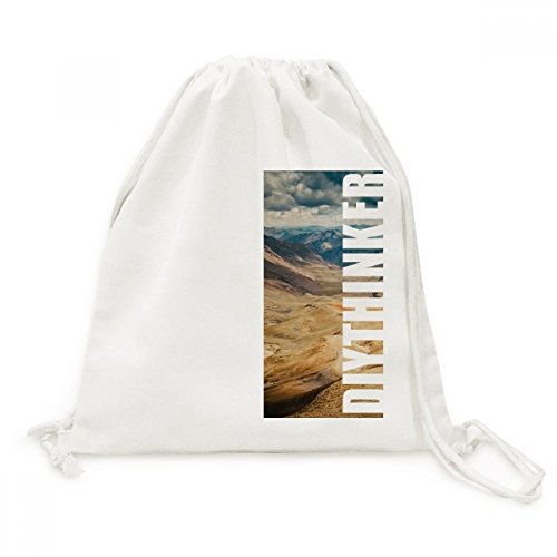 Sac de voyage en toile imprimé désert pour vos randonnées et sorties