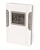 King Electric HBP 5+1+1 Day Electronic Programmable Thermostat 2 Circuit Control of Pump & Fan for Hydronic System White