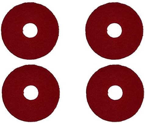 Oreck Commercial 437 055 437055 Polish Orbiter Pad 12 Diameter For Orb550mc Orbiter Floor Machine Red Four Pack Amazon Com