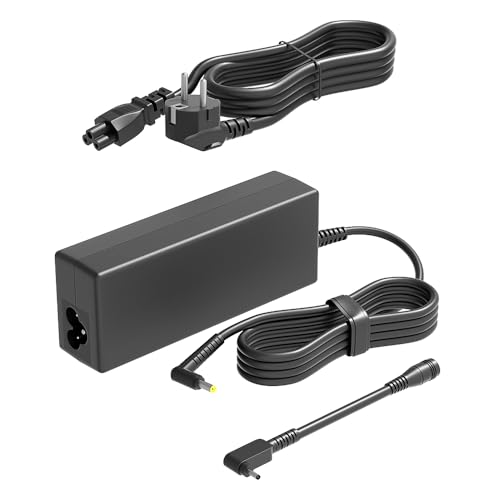 HSXIRQA 65W Cargador Compatible con Acer Aspire E1 E3 E5 E11 E13 E14 E15 E17 ES1 ES 13 ES13 ES 15 ES15 ES 17 ES17 Series ES1 572 ES1 533 ES1 711 ES1 512 ES1 511 E1 771 E5 521 E5 575 Laptop