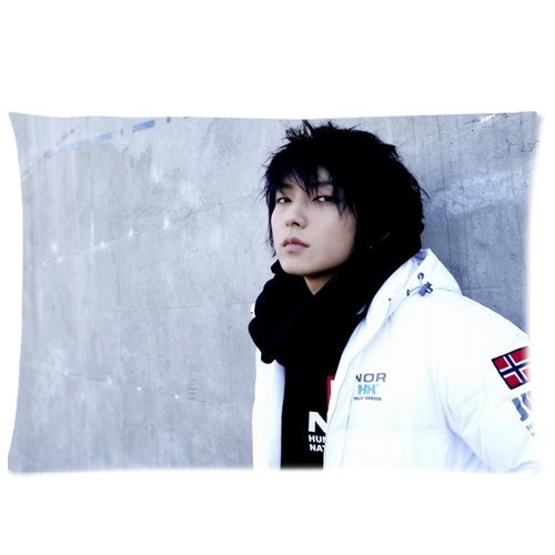 Korean Actor Lee Jun Ki Pillowcases Custom Pillow Case Cushion Cover 20 X 30 Inch Two Sides