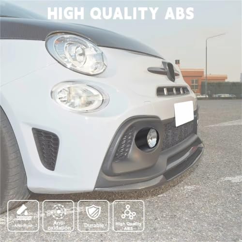 Carcasa de lámpara antiniebla Abarth 595: reemplace el bisel de parachoques dañado 4