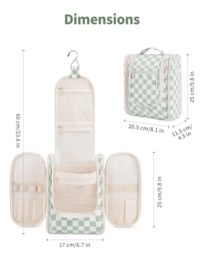 Narwey Mint Green Checkerboard Bag