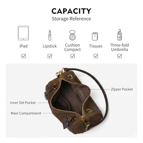 Sac à main de grande capacité en cuir pour ne plus manquer d'espace - 7