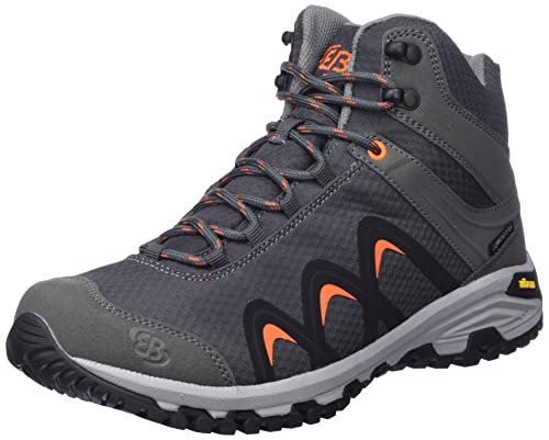Brütting Damen Missouri High Cross-Laufschuh, anthrazit/orange, 43 EU Cover
