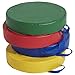 ECR4Kids SoftZone Carry Me Round Floor Cushion, Flexible Seating, Assorted, 4-Piece