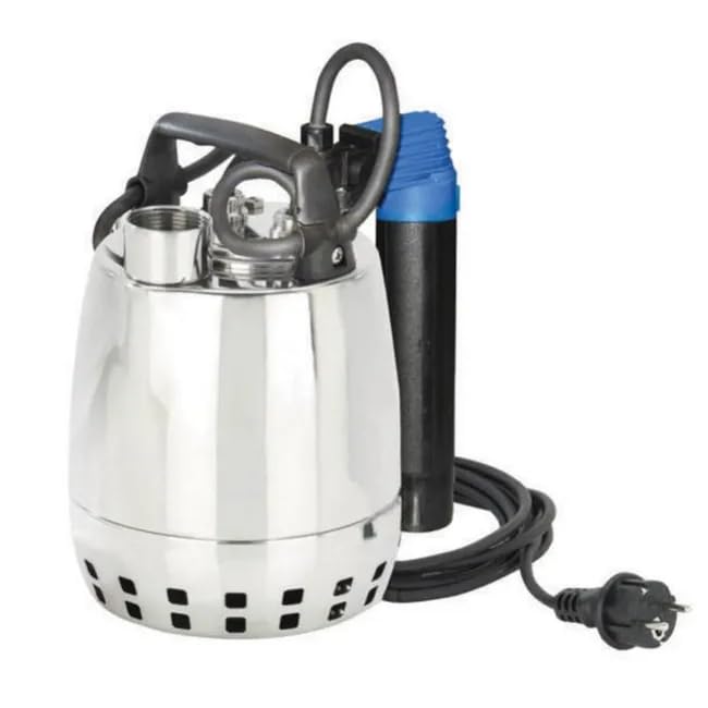 Calpeda GXRM9GF - Pompa di sollevamento 0,25 kW, monofase 220 V, fino a 10,2 M3/H, fornita con condensatore, galleggiante regolabile e cavo di alimentazione, sollevamento dell'acqua leggermente carica